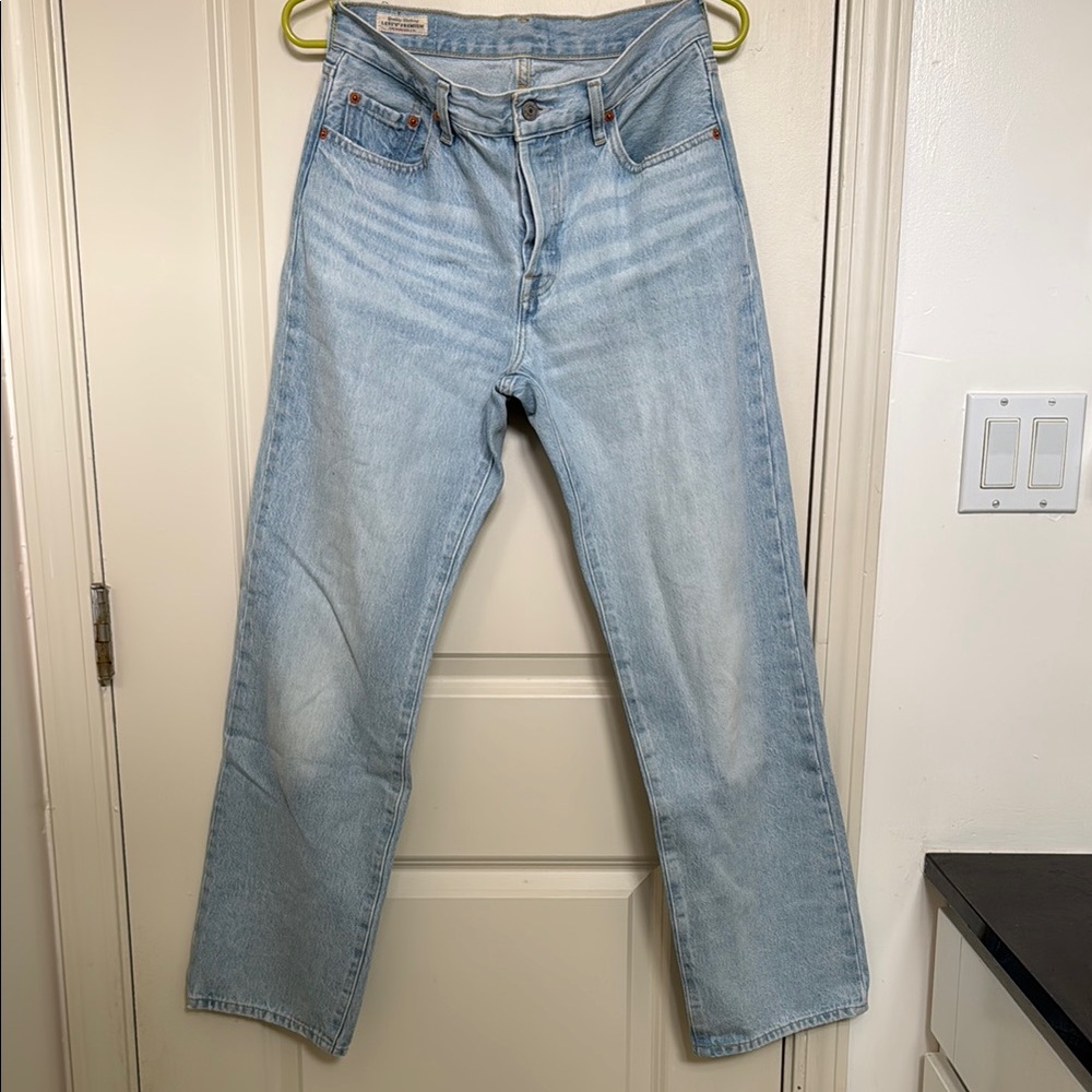 Levi's Light Blue Straight Leg Women's Jeans